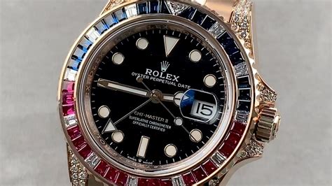 rolex gmt master diamond